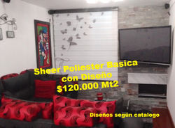 Persiana con diseño