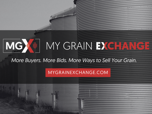 more grain buyers, more grain bids, more ways to sell your grain at mygrainexchange.com