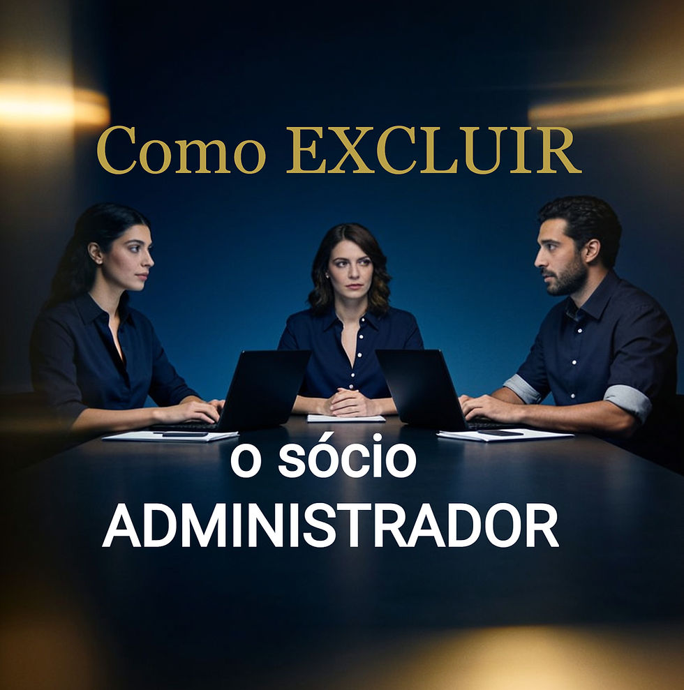 Como Excluir o Sócio Administrador: Gestão Temerária