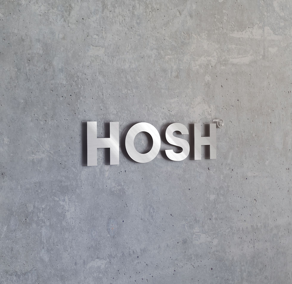 LOGOTIPO HOSH By Edgar García Design