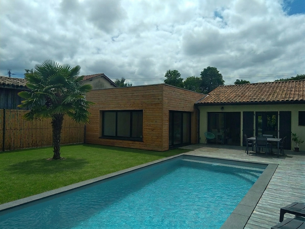 Extension d'une maison