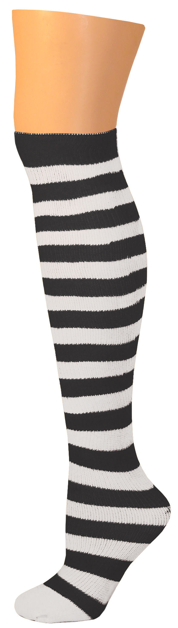 Thumbnail: Juniors Striped Rag Doll Socks