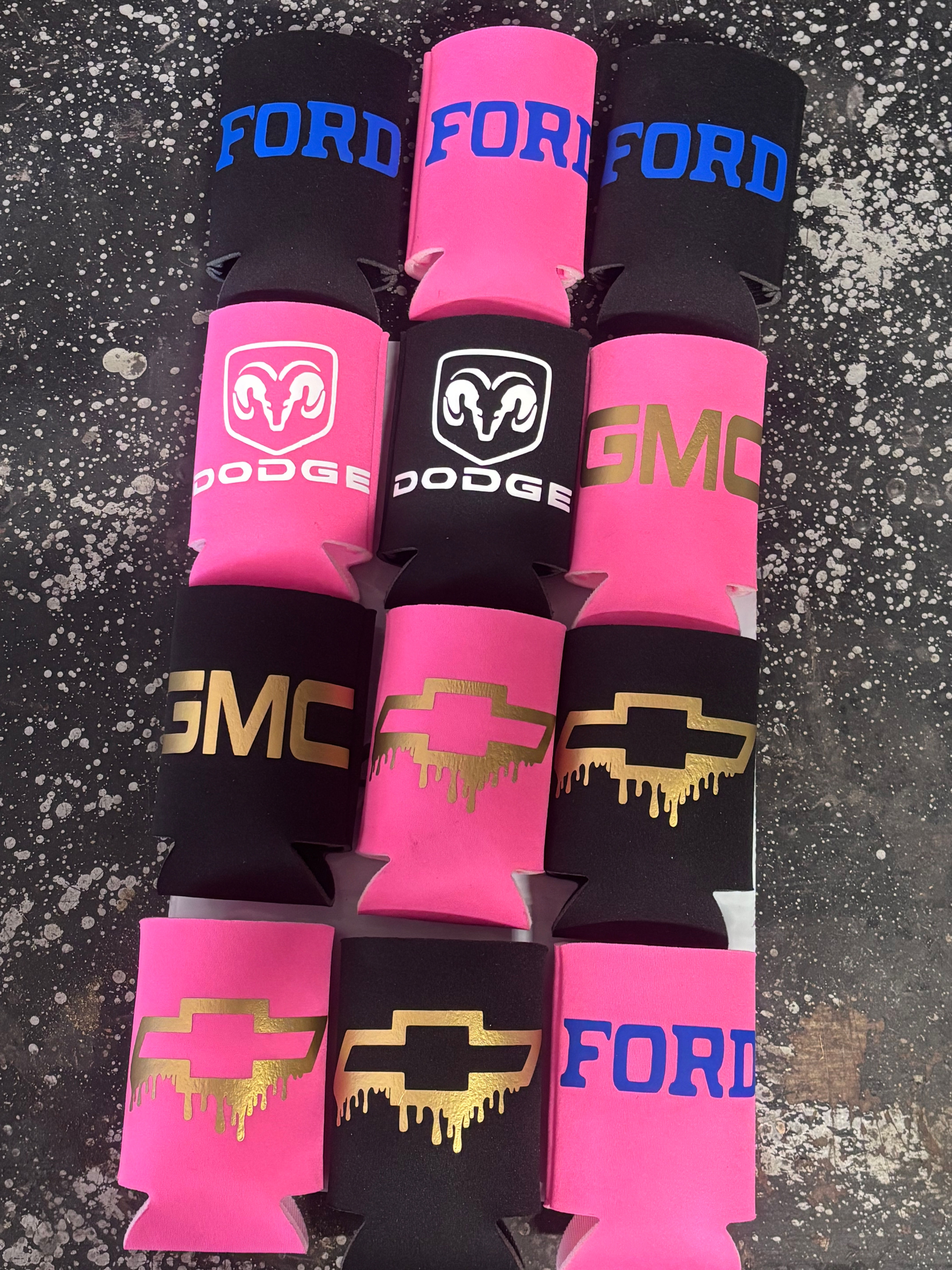 Truck logo Koozies