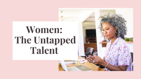 Woman returning to work