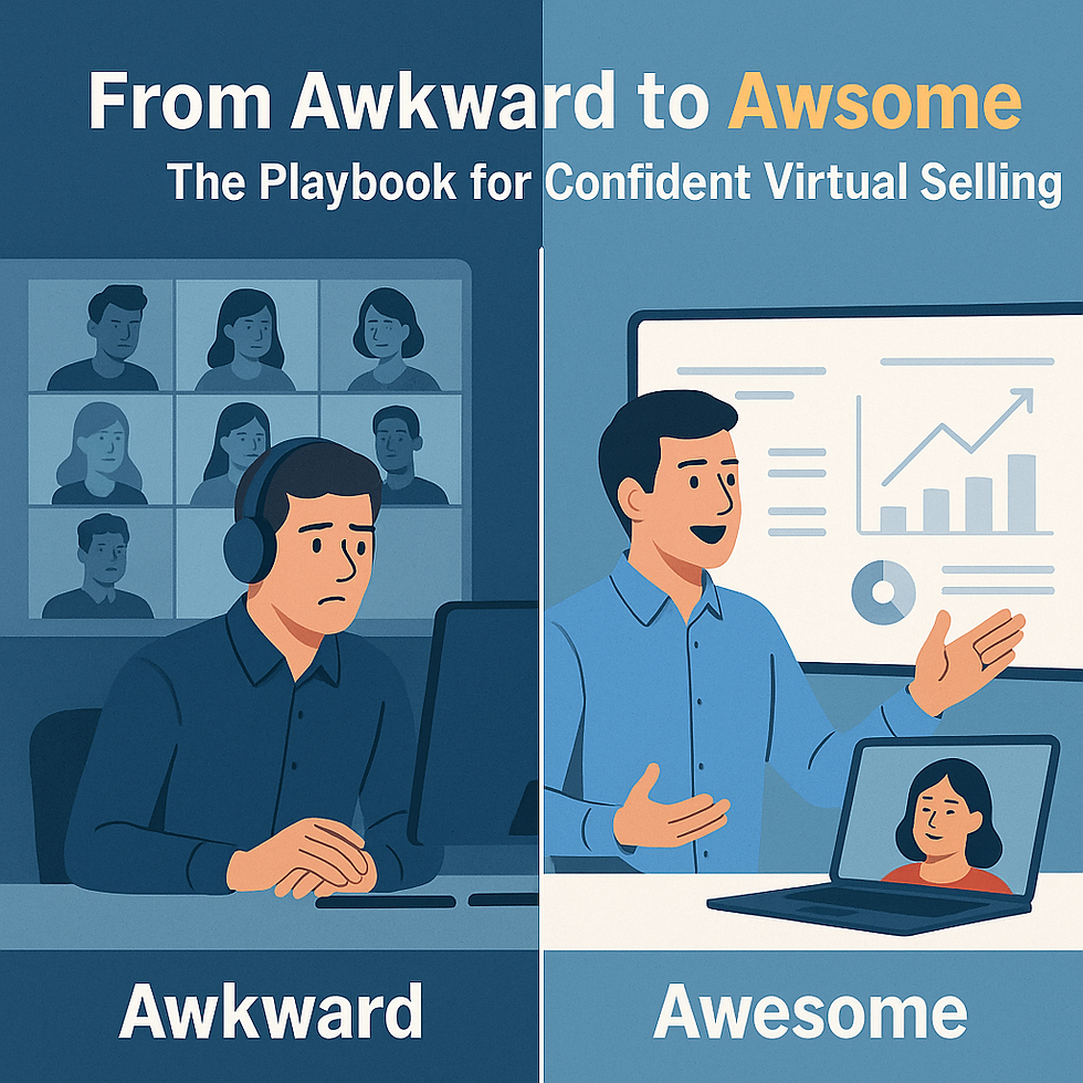 The End of Awkward Zoom Calls: How to Build a World-Class Virtual Sales Team