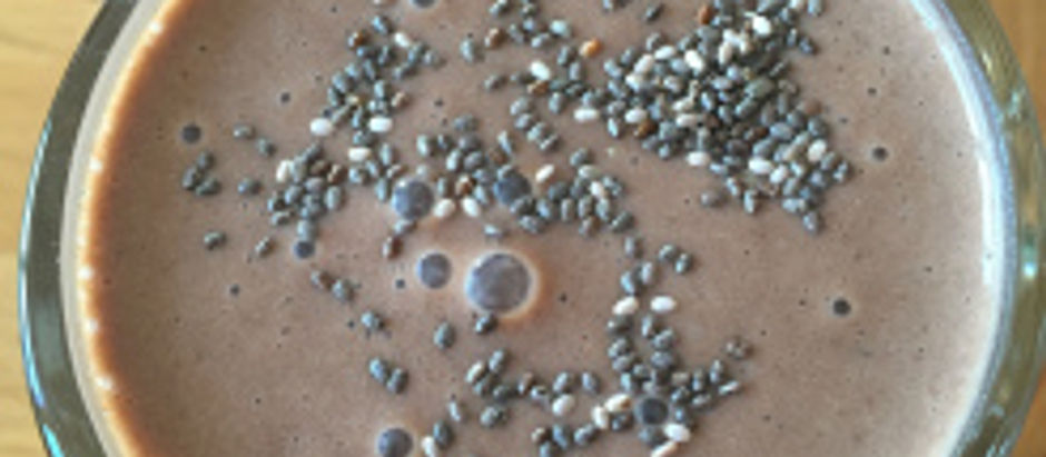 Choco-Banana Protein Shake!