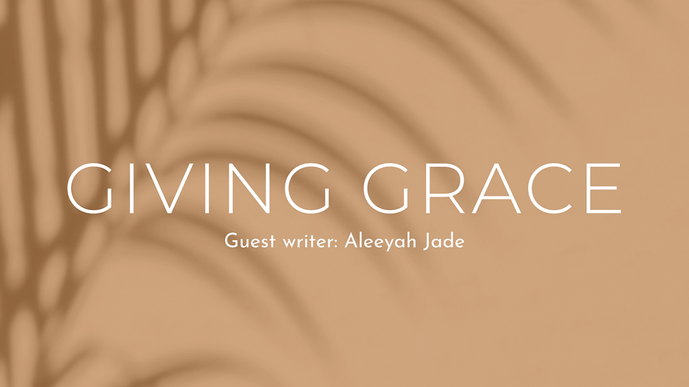Giving Grace