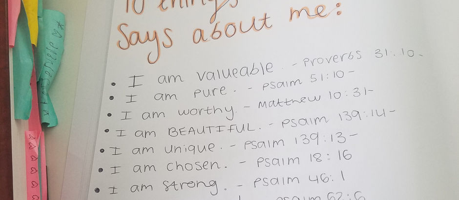 10 Things God says about you.