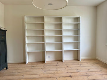 Poplar bookshelf