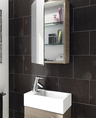 Meuble lave-mains décor Puntotre