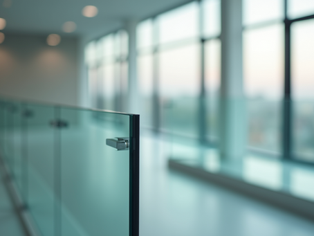 Garde-corps en verre sans poteaux