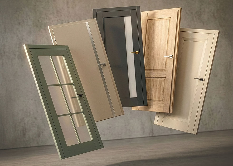 Harmoniser ses portes intérieures avec sa maison