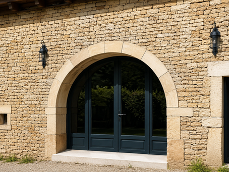 Porte cochère restaurée