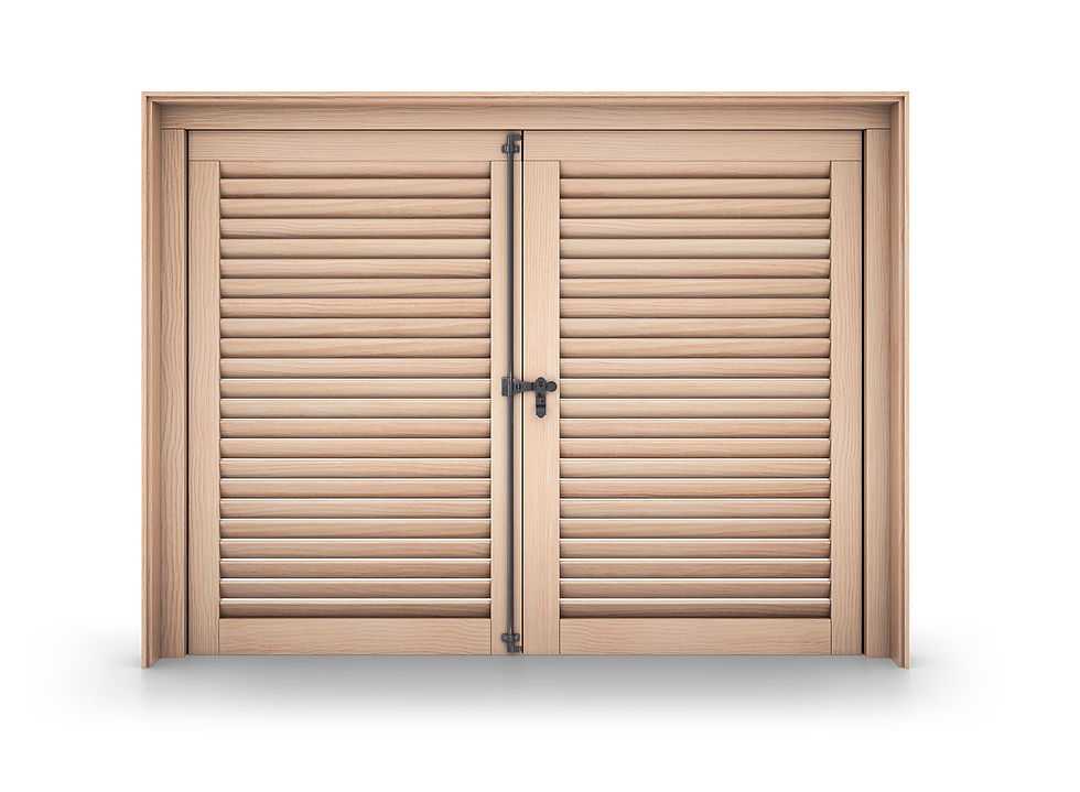 Fenêtre en bois avec volets battants assortis.jpg