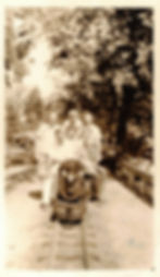 12-inch gauge #171 with crew on September 7, 1941