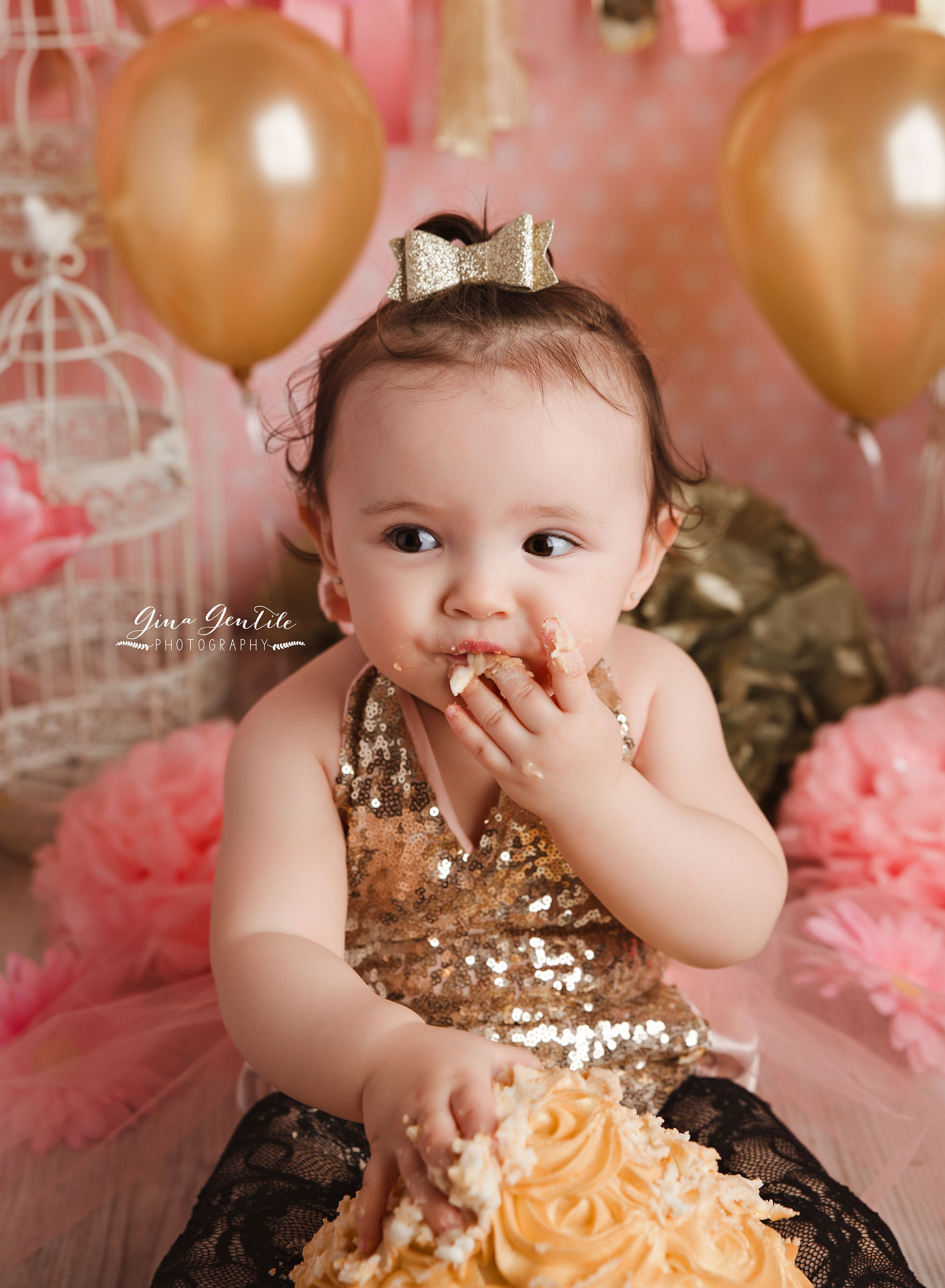 Long Island Cake Smash Photography