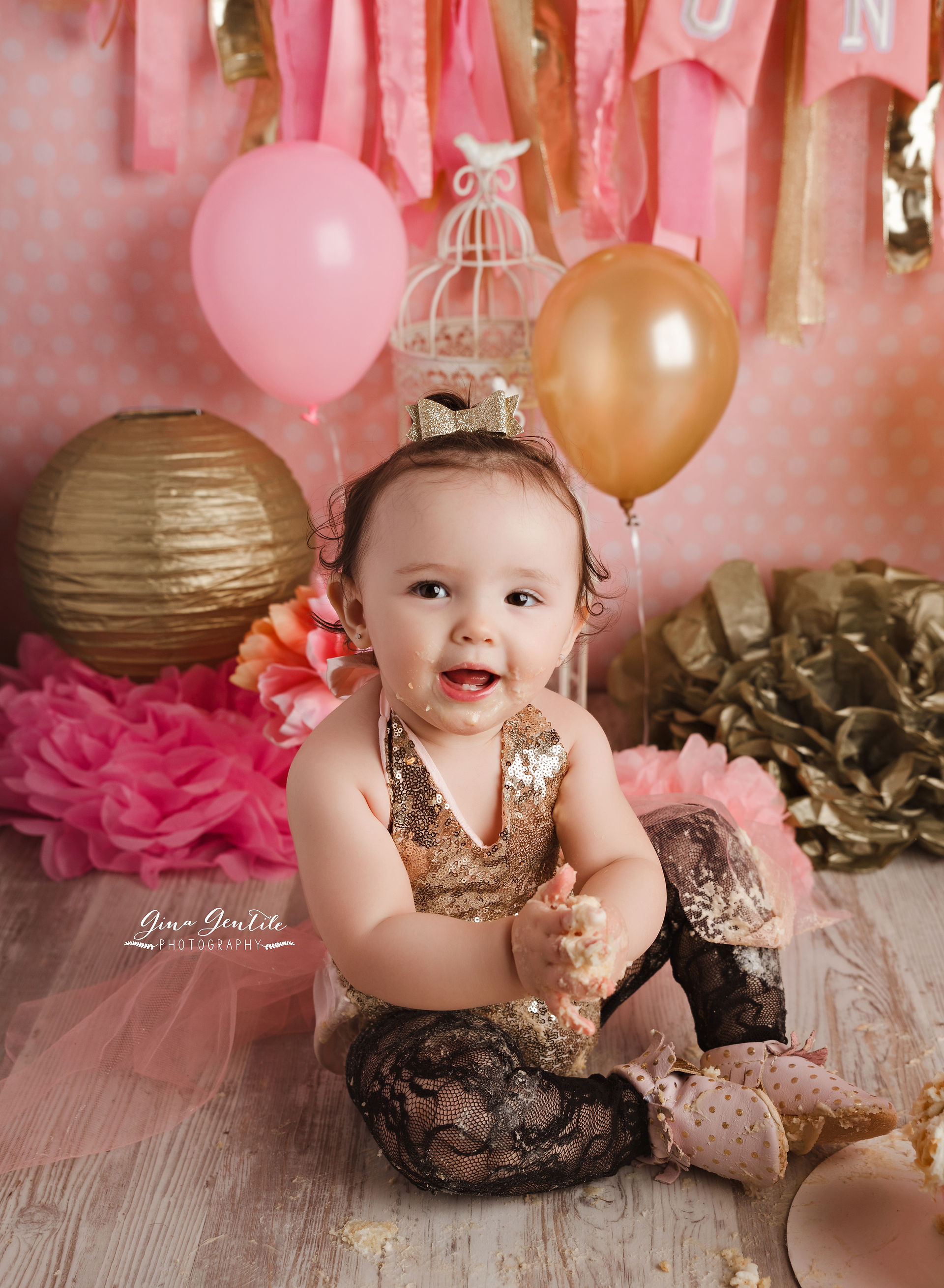 Long Island Cake Smash Photography
