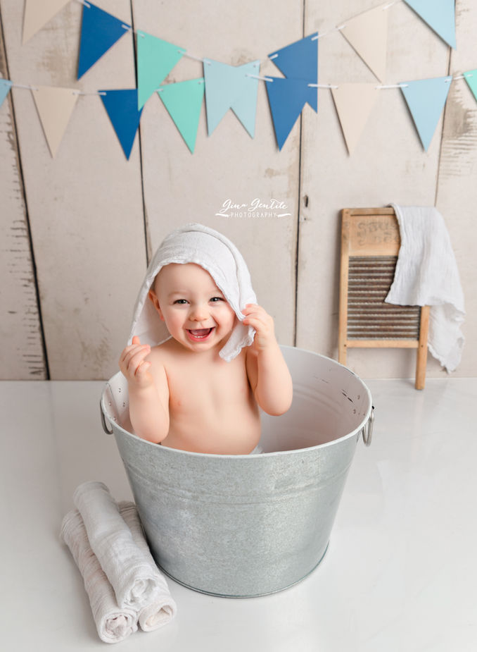Cameron's Cake Smash Session | Gina Gentile Photography, Long Island Cake Smash & Newborn Ph