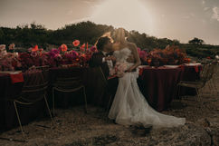 Brautpaar nach Trauung bei Destination Wedding