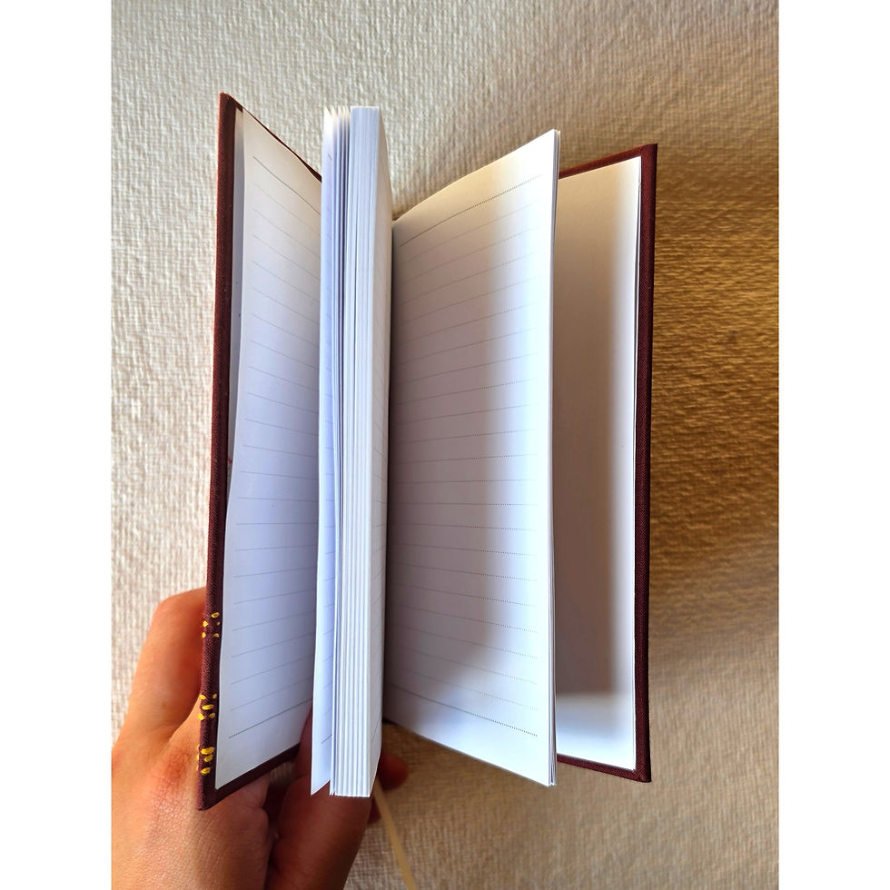 Miniaturbild:  Kuguri Notizbuch - dunkelrot