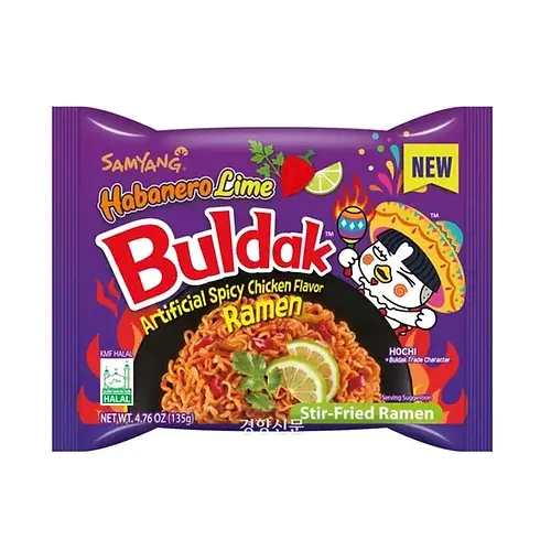 Buldak Habanero Lime