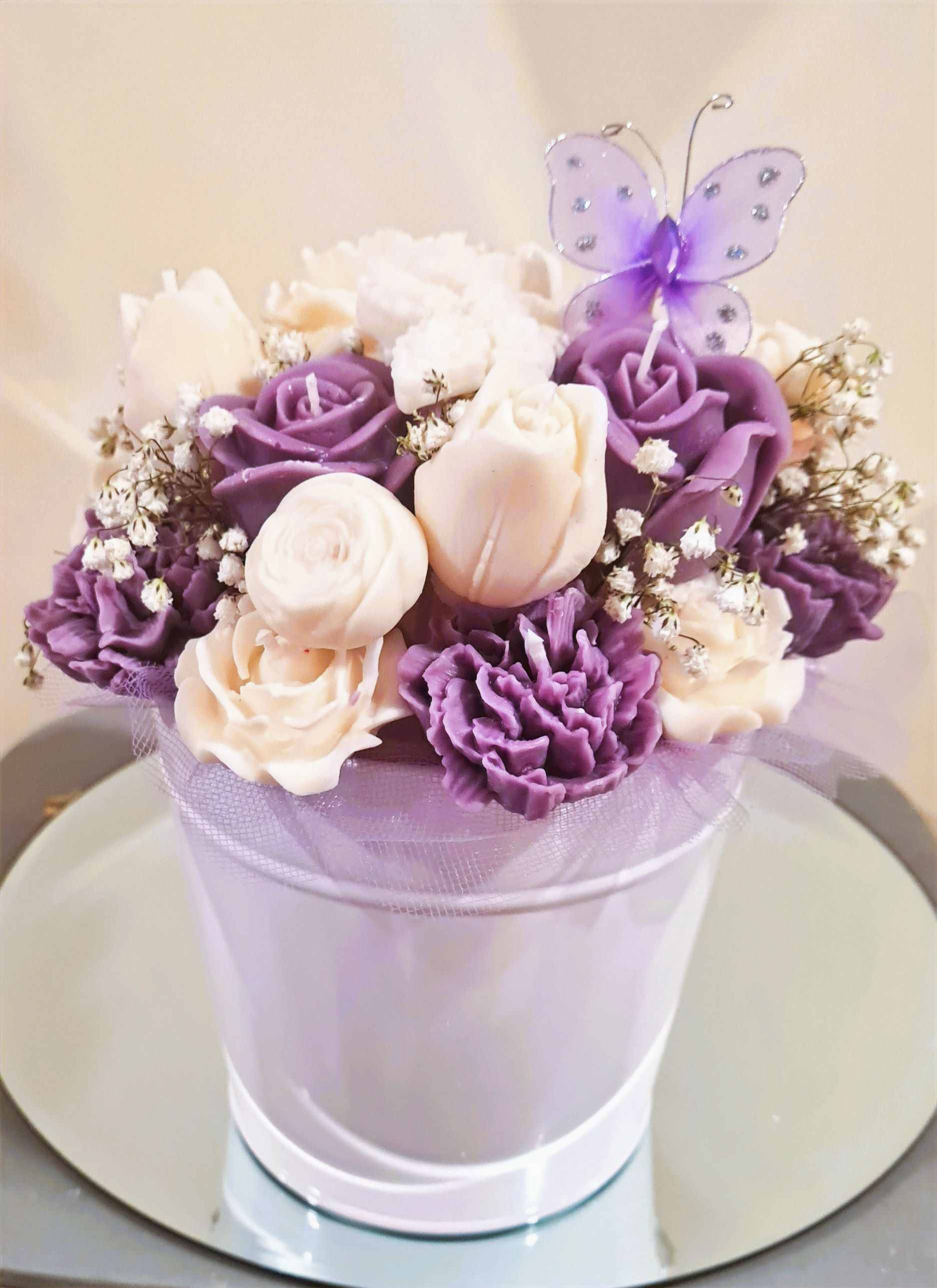 Flower Candle Bouquet-Large