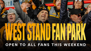 West Stand Fan Park now open to ALL supporters!