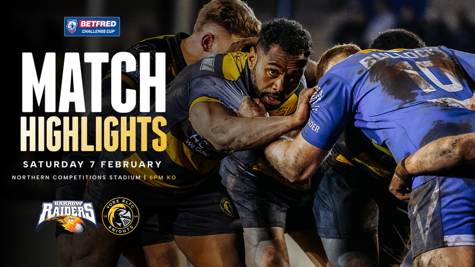 Highlights: Barrow Raiders 6-32 York Knights