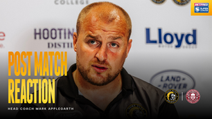 "We need to bring that brand of rugby from the start": Mark Applegarth reacts to today's heavy defeat to Wigan Warriors.