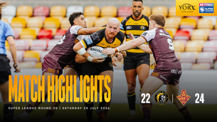 Highlights | York Knights 22 - 24 Huddersfield Giants