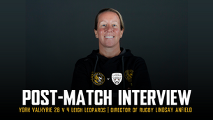 Post-Match Interview: York Valkyrie v Leigh Leopards
