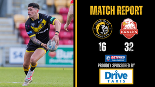 York Knights 16-32 Sheffield Eagles - Match Report
