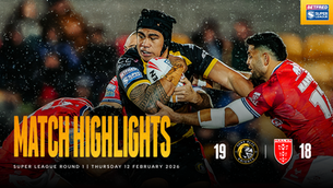 Highlights | York Knights 19 - 18 Hull KR