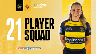 21 Player Squad - York Valkyrie v Huddersfield Giants
