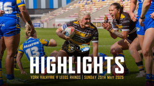York Valkyrie 24-16 Leeds Rhinos: Highlights