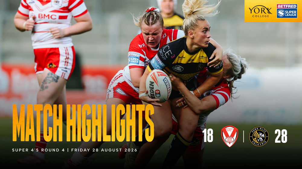 Highlights | St Helens 18 - 28 York Valkyrie