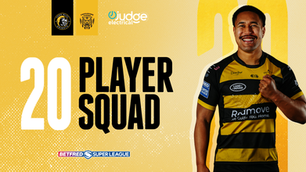 20 Player Squad - York Knights v Castleford Tigers