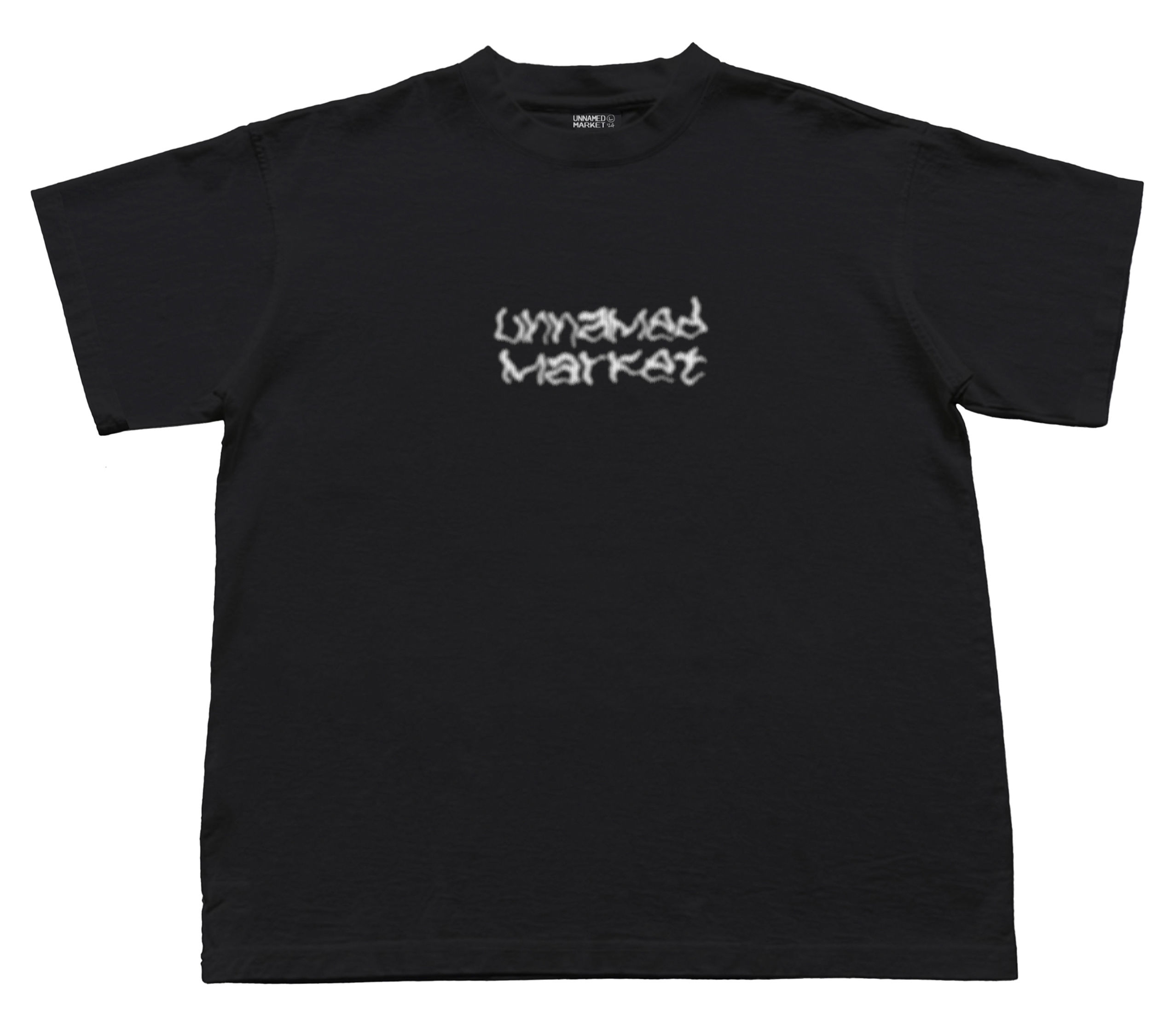 blurry market tee