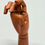 Thumbnail: A Pair of C20th Articulated Wooden Hands
