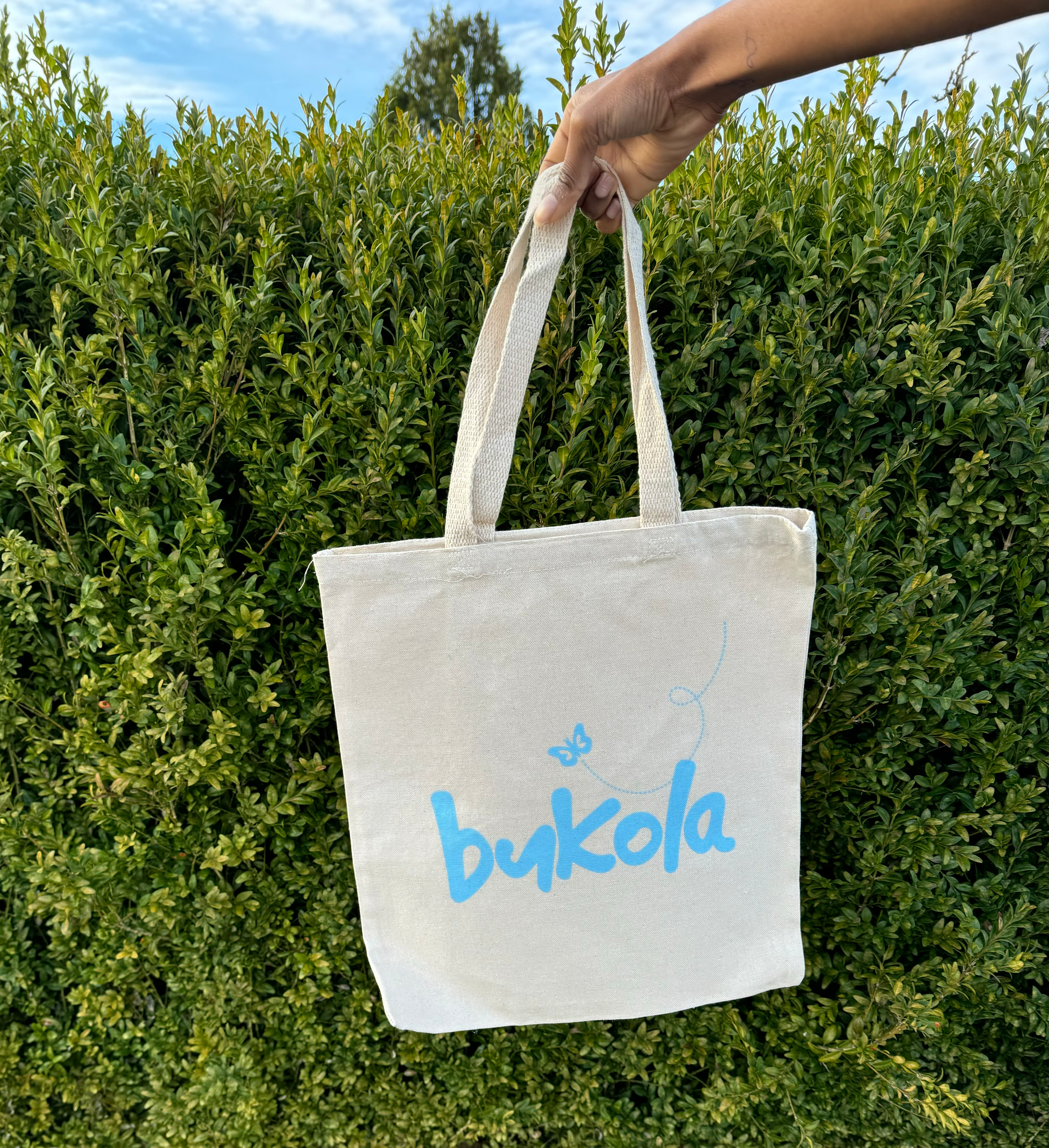 Bukola Tote Bag - Baby Blue