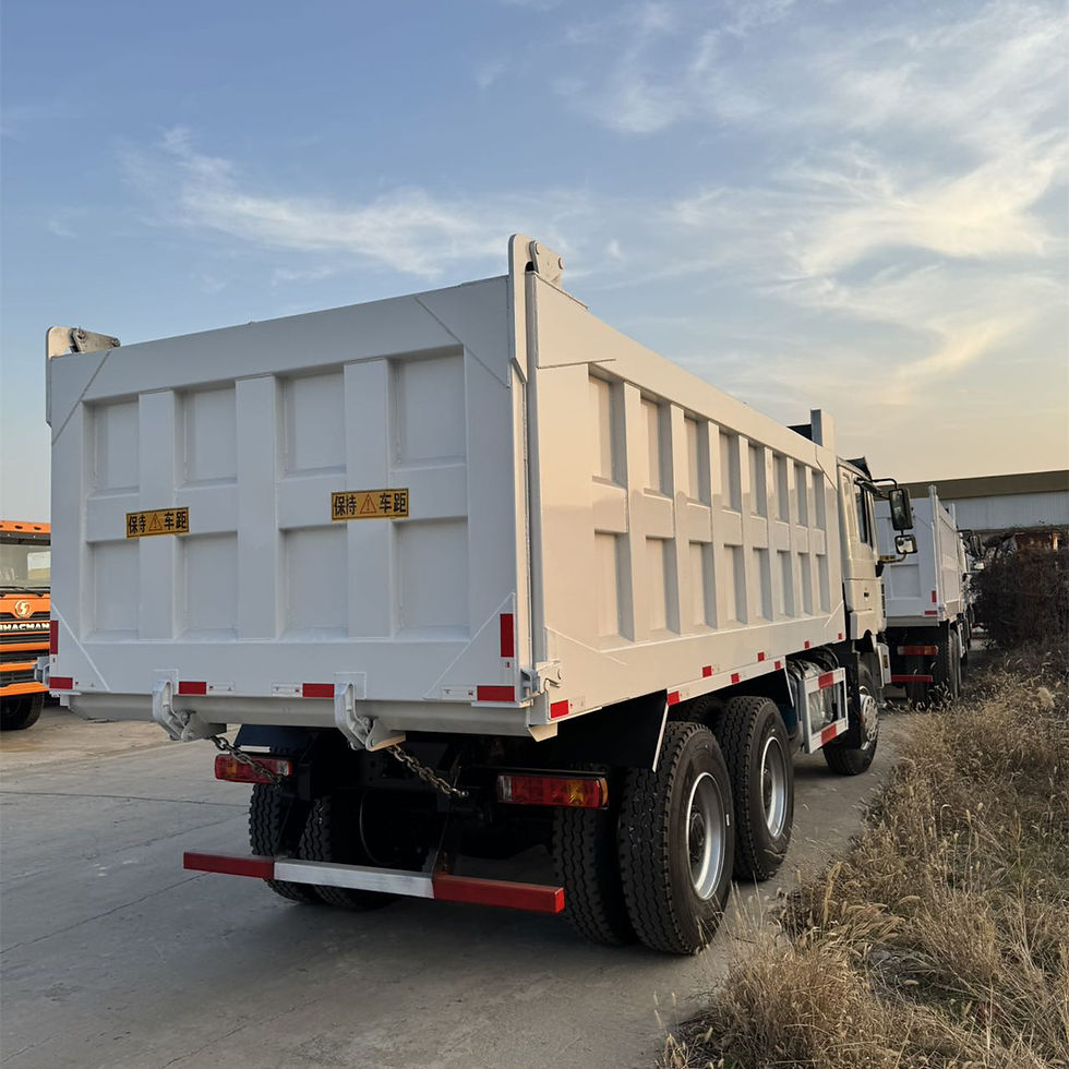 Thumbnail: Prix bas Shacman Nouveau Camion à benne basculante 6x4 10 Wheeler Shakman 380HP