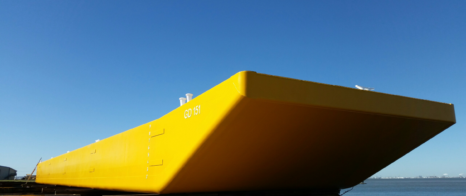 Thomas Tank Barge Custom Barge Builder Galveston, TX