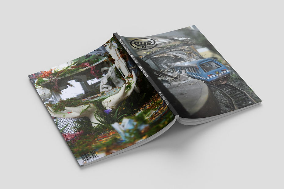 Eye Magazine Cover and Typesetting Design