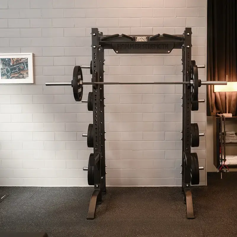 Thumbnail: Силова стійка для присяду Hammer Strength HD Athletic NX Half Rack