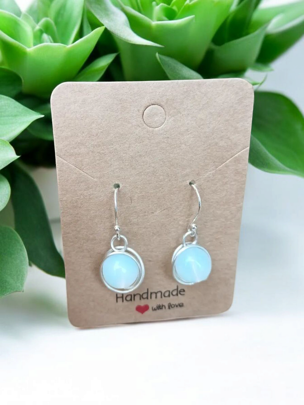 Thumbnail: Silver and Gemstone Earrings