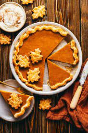 Pumpkin pie (tarte sucrée au potimarron)