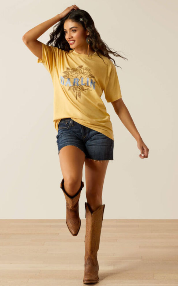 Thumbnail: Ariat WMS Darlin Rose T-Shirt