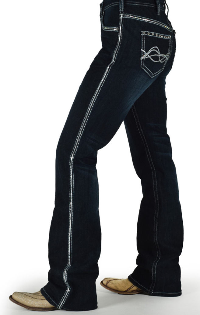 Thumbnail: Bling It On Ladies Western Jeans