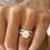 Thumbnail: Round cut wedding set