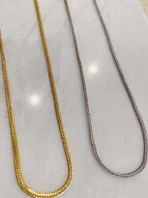 Thumbnail: OLD SCHOOL CHAIN NECKLACE GOLD/SILVER